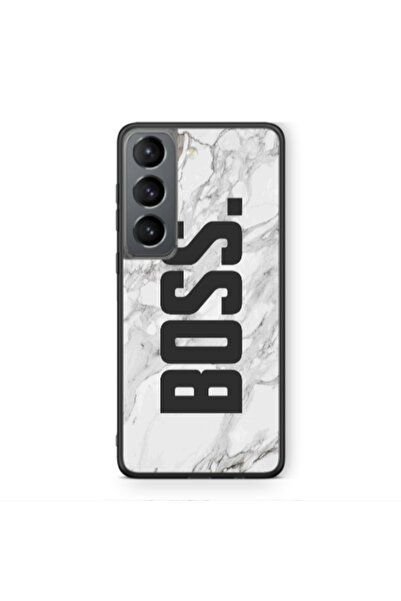 Other Samsung S21 PLUS Marble Boss Black Glossy Θήκη