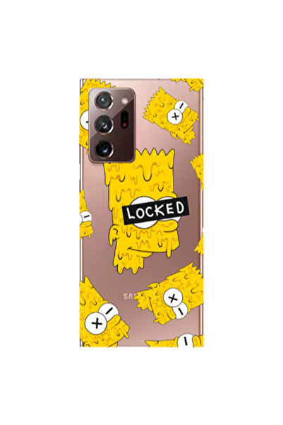 Other Samsung Note 20 Ultra Bart Simpson Transparent Silicone TPU Θήκη