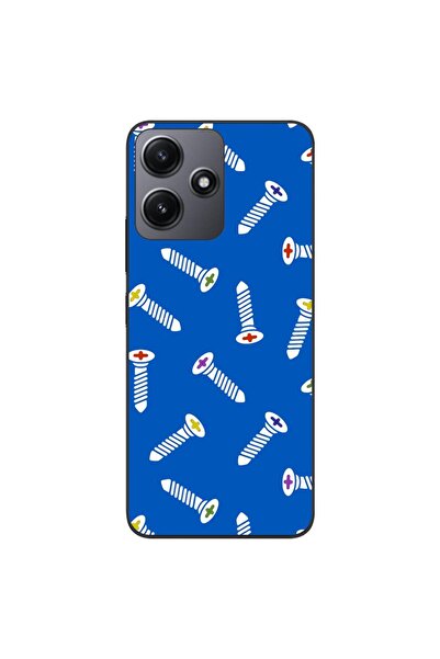 OEM Калъф, съвместим с Xiaomi Redmi 12 5G, силиконов гел TPU модел с шарка на...