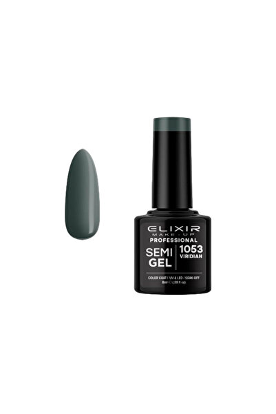 Elixir SEMI GEL (ΗΜΙΜΟΝΙΜΟ ΒΕΡΝΙΚΙ) - 1053 (VIRIDIAN) 8ML