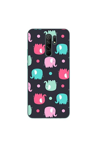 OEM Case compatible with Xiaomi Redmi 9 Silicone Gel Tpu Elephant Pattern Model