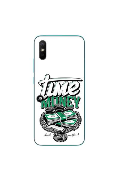 OEM Husa compatibila cu Xiaomi Redmi 9A Silicon Gel Tpu Model Mesaj Time Is M...