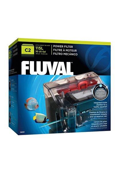 Fluval فلتر طاقة C2، فلتر حوض السمك للأحواض المائية