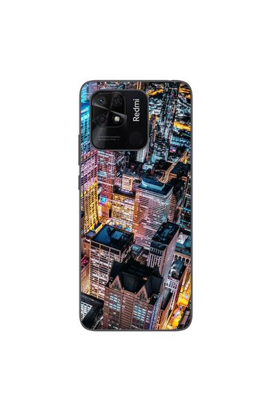 OEM Husa compatibila cu Xiaomi Redmi 10C Silicon Gel Tpu Model Night City