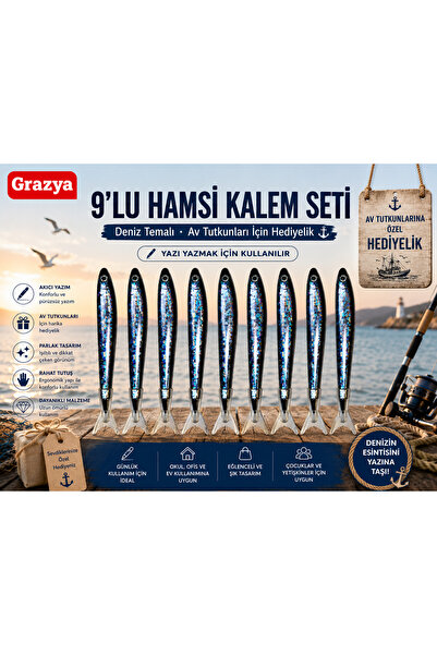 GRAZYA HAMSİ KALEM 9’LU SET