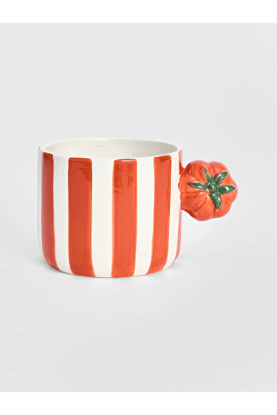 LC Waikiki Lcw Home Mixed Tomato Figured Ceramic Mug