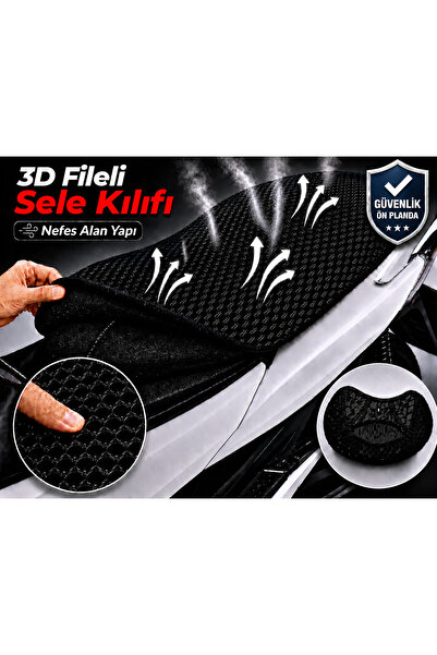 Vi Caro Salcano Wolf navlaka za sedlo motocikla 3D mrežasta navlaka za sedlo ...