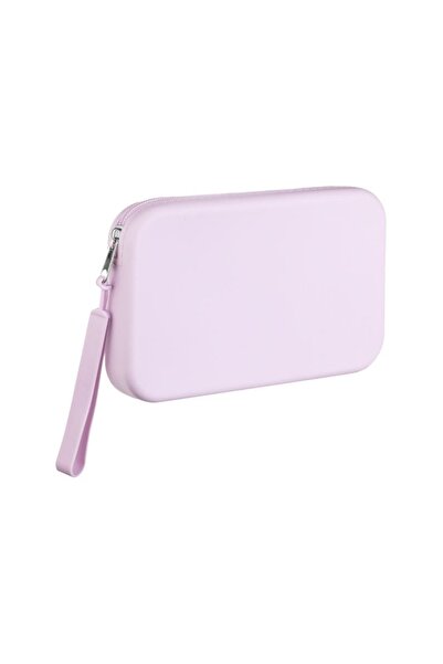 OEM Portfard de Vară Lila, silicon, Cu Fermoar, Cu Mâner, Organizator Cosmeti...