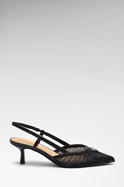 Guess Yanno Kadın Sandalet Fljynofal05-Black Siyah
