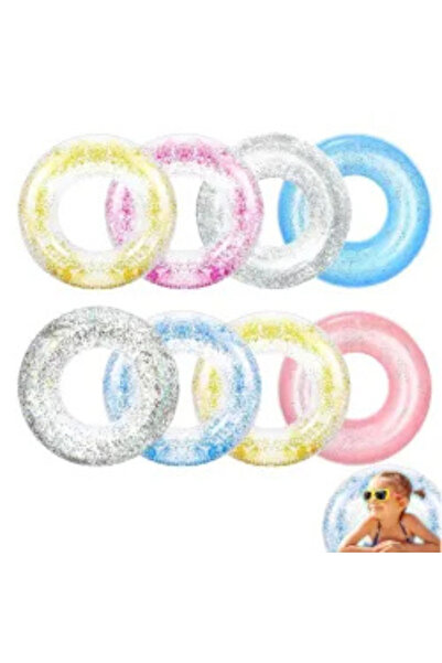 Zenorius Inflatable Ring 10/ Top Bottom Set for Children 80cm, with Glitter G...