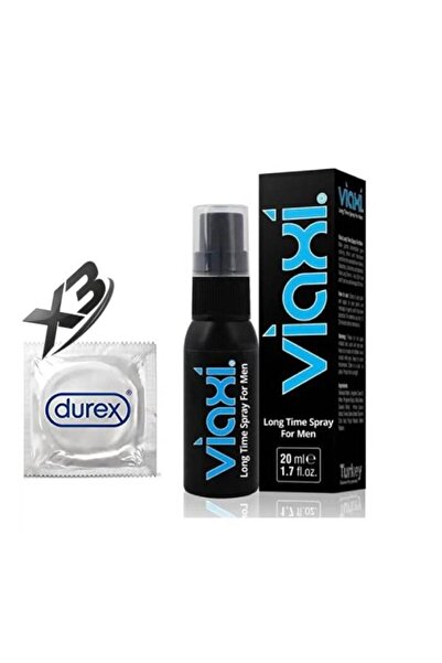 Viaxi Long Time Sprey For Men 20 ml+ Prezervatif 3 ad.