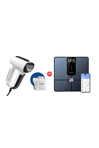 Jeroma Home Care Bundle | LuftPro Garment Steamer + Core & Smart Body Scale |...