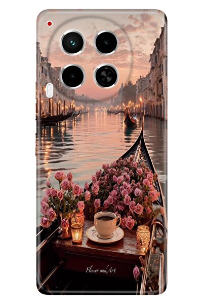 TECNO Camon 30 (CL6) Kılıf Venedik Temalı Desenli Darbe Emici Silikon