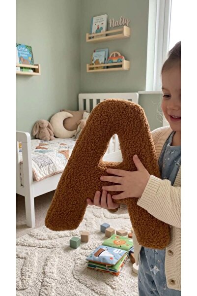 Suvolta Store Teddy Kişiye Özel Harf 38 CM Dekoratif Bebek ve Çocuk Odası Aks...