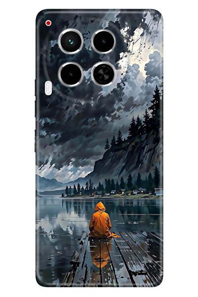 TECNO Camon 30 (CL6) Kılıf Ben ve Ben Temalı Desenli Darbe Emici Silikon