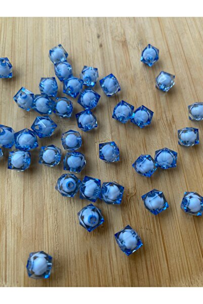 Lorin hobi 10 mm Acrylic Bags, Wallets, Pendants, Jewelry Beads 100 Gr Approx...