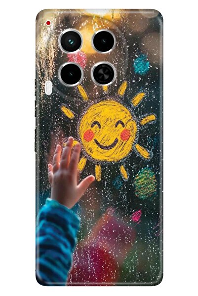 TECNO Camon 30 (CL6) Kılıf Sunshine Temalı Desenli Darbe Emici Silikon