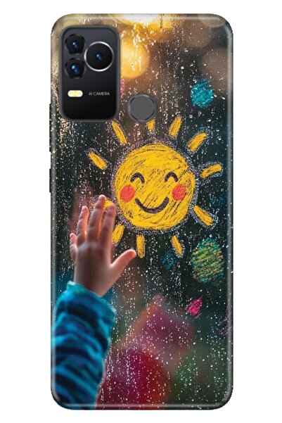 omix X400 Kılıf Sunshine Temalı Desenli Darbe Emici Silikon