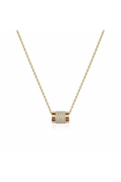neslyaccessories قلادة أورورا الأسطوانية