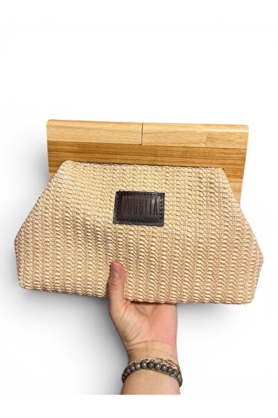Nuggita Ξύλινο Clutch/Portfolio (Τσάντα Χειρός / Ώμου)