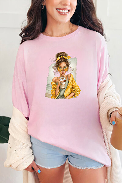 Sarah's Boutique Women's T-shirt – 100% cotton – Beach Coffee