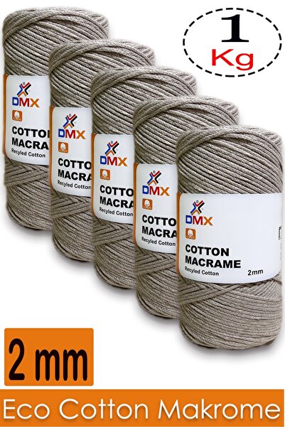 Diva İplik Dmx Bumbac Macrame (5x200 Gr) - Pachet de 5 - Culoare -2305