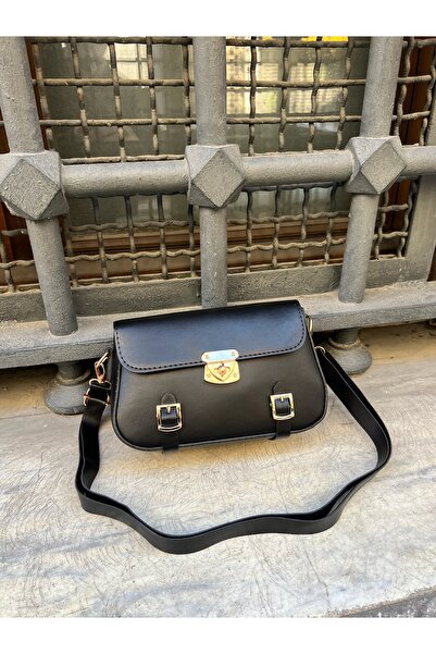 ELYSORA BAG&ACCESSORIS حقيبة يد وكتف نسائية بتفاصيل قفل أمامي