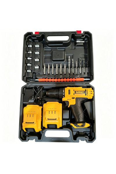 Geneic Multi-functional Electric Drill – Cordless Drill with Dual Lithium Bat...