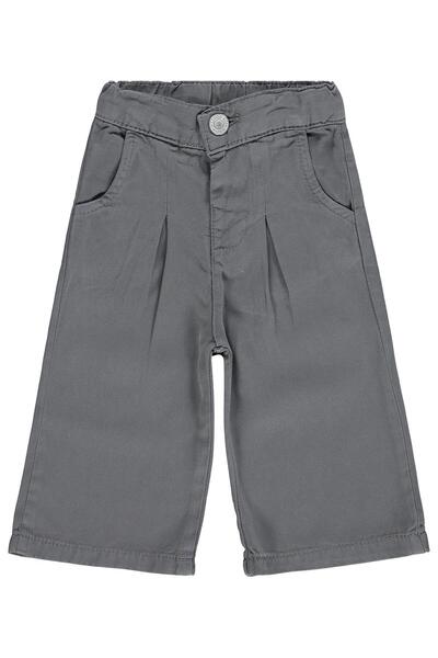 Civil Baby Pleated Tencel 6-18 Months Pants Jeans - Gray