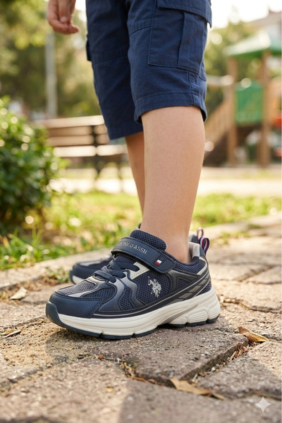 U.S. Polo Assn. Original Navy Blue Boys' Sneaker