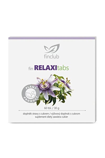 Finclub Relaxor Forte food supplement, 60 tablets, - food supplement with pas...