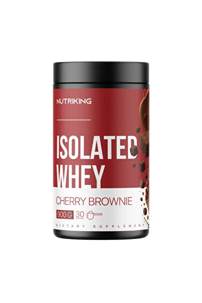 Nutriking İzole Whey 900G 30 Servis Protein Tozu Vişneli Brownie Aromalı