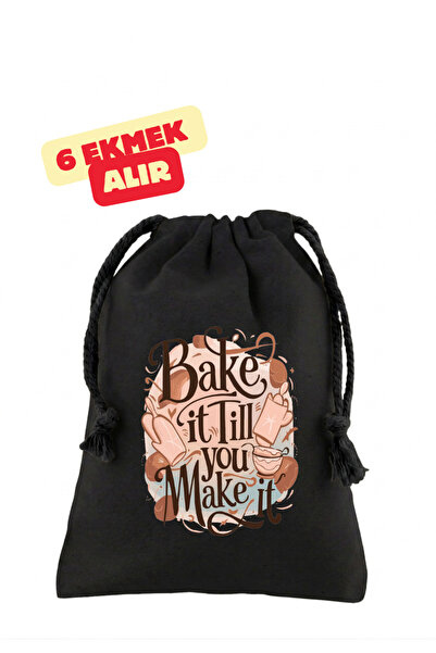 Boom town Ekmek Torbası Büyük Boy 6 Ekmek alır