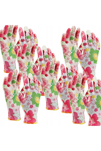 Mardil Work Gloves S-Garden Nitrile Coated Size 8, gardening protective grip