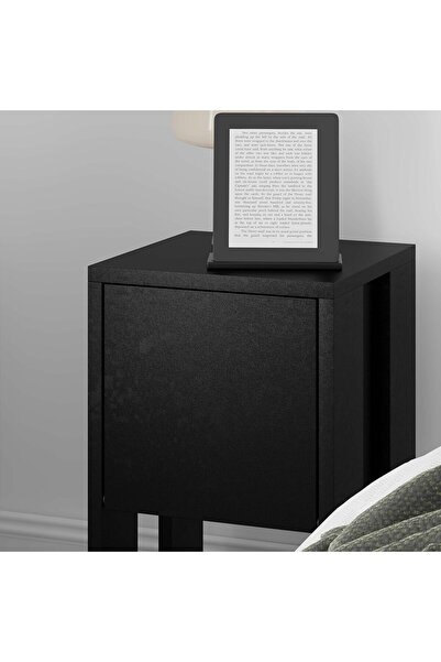 Mourah Home Ema Nightstand 30cm W - Black