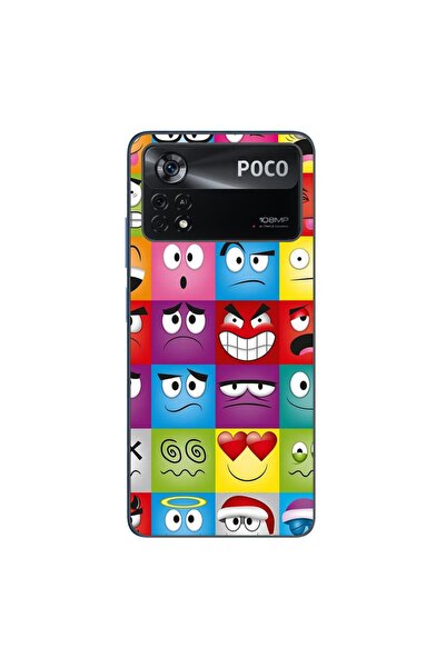 OEM Калъф, съвместим с Xiaomi Poco X4 Pro, силиконов гел TPU, с шарка на заба...