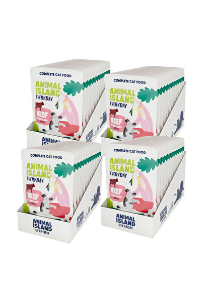 Animal Island Beef fillet for cats 48x85g