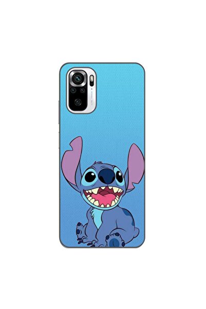 OEM Case compatible with Xiaomi Poco M5s Silicone Gel Tpu Pattern Stitch Blue
