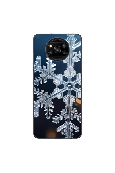 OEM Husa compatibila cu Xiaomi Poco X3 Pro Silicon Gel Tpu Model Big Snowflake