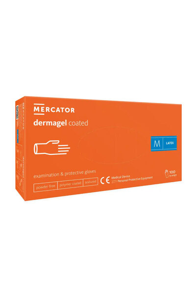 OEM LATEX GLOVES WITHOUT POWDER 100/SET M