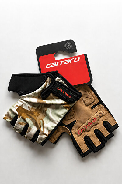 Carraro Orjinal Kısa Parmak Jelli Bisiklet Eldiveni XL Beden XLarge Cr-2117