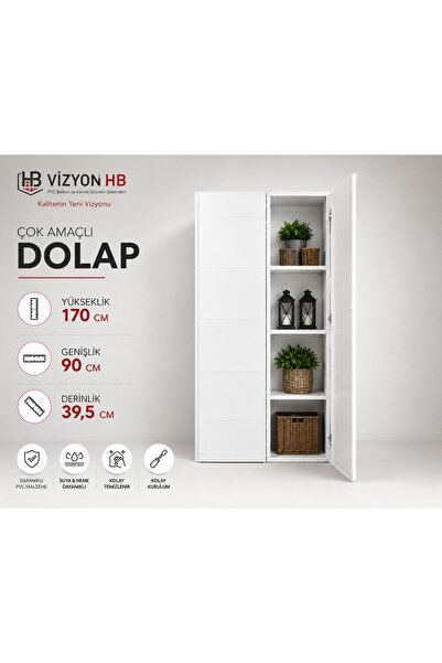 Vizyon HB PVC Çok Amaçlı Dolap