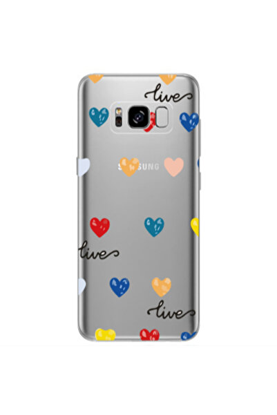 Other Samsung S8 Plus Heart Lives Transparent Silicone TPU Θήκη