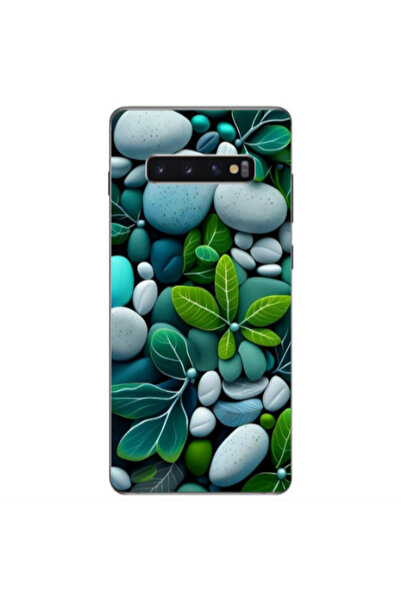 Other Samsung S10 Plus Pebbles Transparent Silicone TPU Θήκη