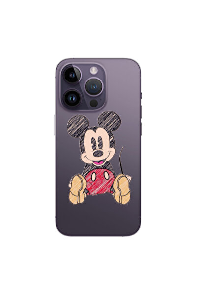 Other Apple iPhone 14 Pro Mickey mouse 2 Transparent Silicone TPU Θήκη