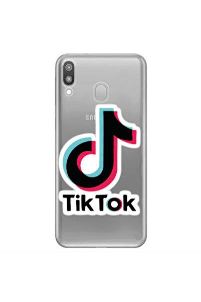 Other Samsung M20 Tik Tok Transparent Silicone TPU Θήκη