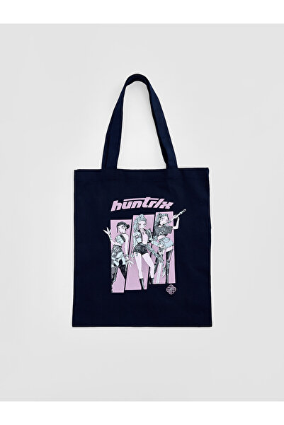 LC Waikiki حقيبة كتف للفتيات مطبوعة من Özmarka New Season K-pop Demon Hunters