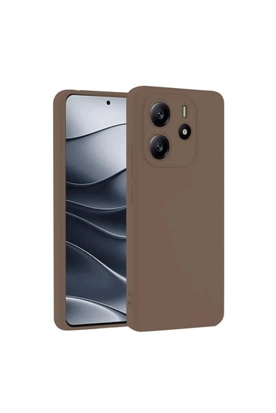 OEM Xiaomi Redmi Note 14 4g Case First Silicone - Brown