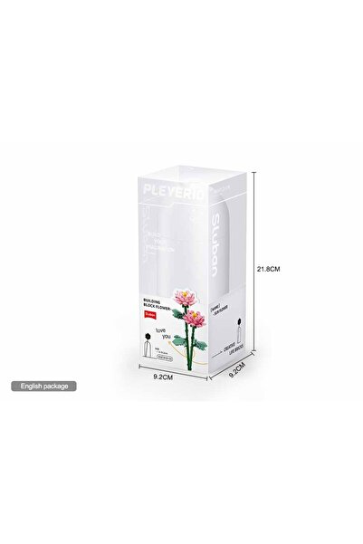 OEMS 🌸 🧱   216 Piece Assembly Flower - Sluban Flower Bricks