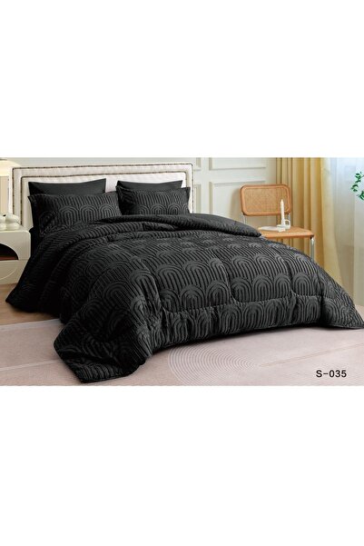 Ropi Hotel Duvet Cover Without Insert - Soft Striped Cotton Summer Quilt Cover